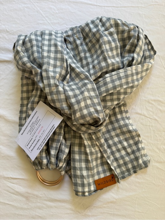 WildBird Other - NWT WildBird Gingham Ring Sling with Rose Gold Rings